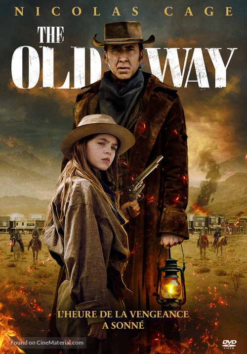 The Old Way - French DVD movie cover