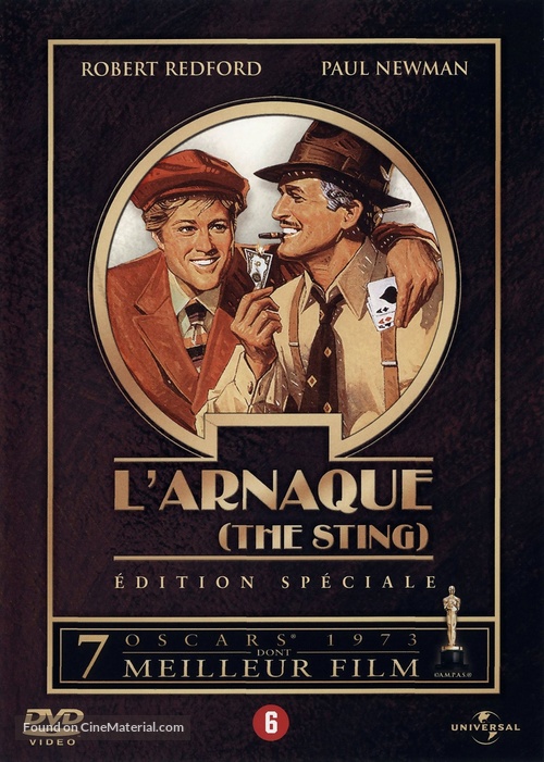 The Sting - Dutch DVD movie cover