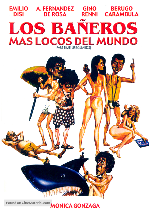 Los ba&ntilde;eros m&aacute;s locos del mundo - Argentinian DVD movie cover