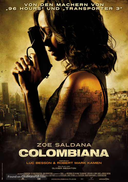 Colombiana - German Movie Poster