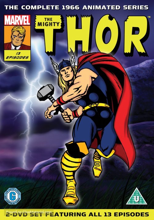 &quot;Mighty Thor&quot; - British DVD movie cover