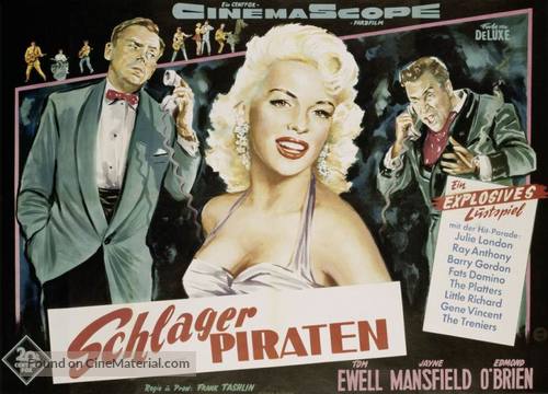 The Girl Can&#039;t Help It - German Movie Poster
