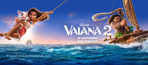 Moana 2 - Portuguese Movie Poster