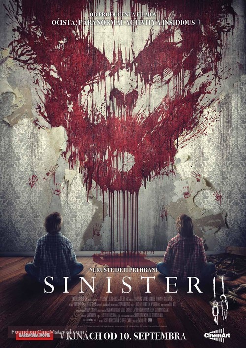 Sinister 2 - Slovak Movie Poster