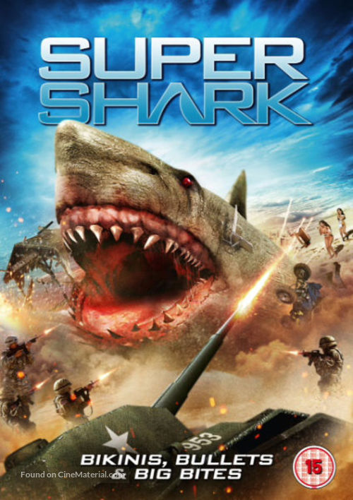 Super Shark - British DVD movie cover