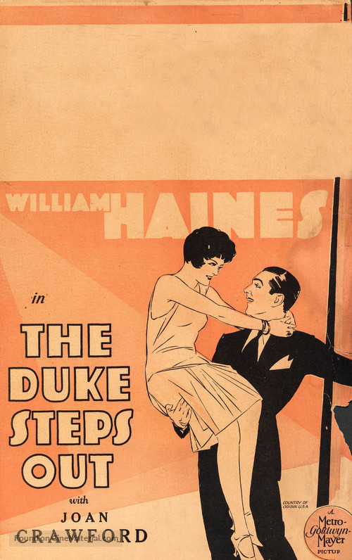 The Duke Steps Out - Movie Poster