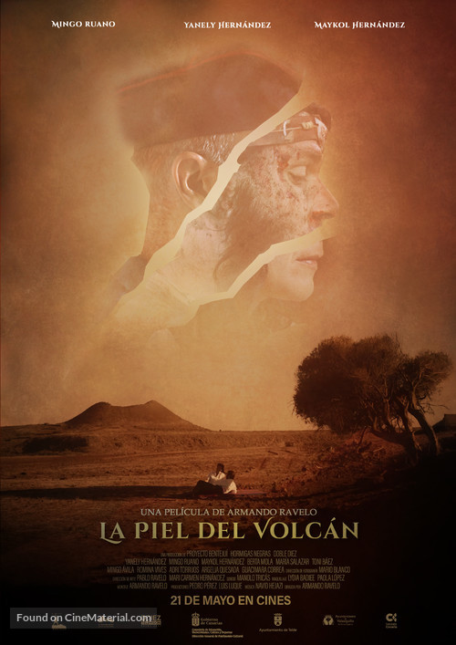 La Piel del Volcan - Spanish Movie Poster