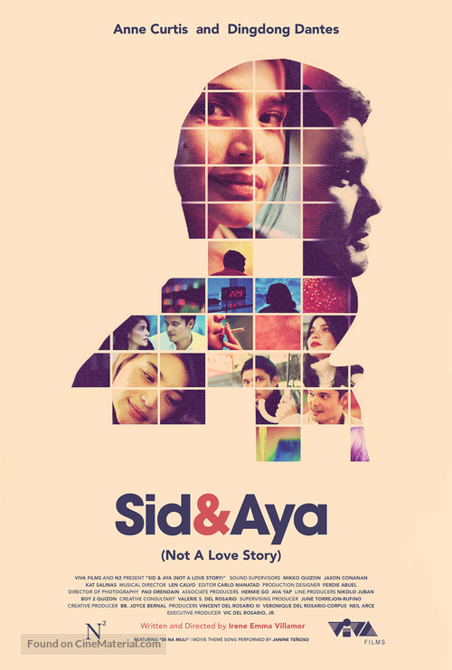 Sid &amp; Aya: Not a Love Story - Philippine Movie Poster