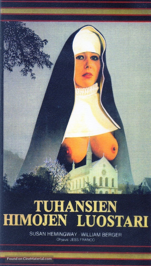 Die liebesbriefe einer portugiesischen Nonne - Finnish VHS movie cover