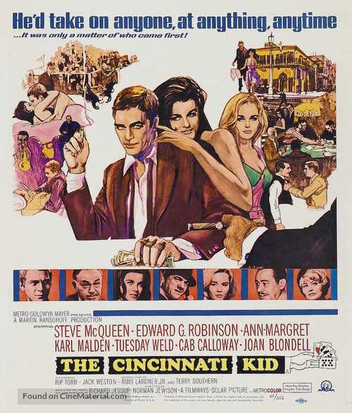 The Cincinnati Kid - Movie Poster