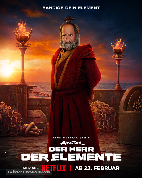 &quot;Avatar: The Last Airbender&quot; - Danish Movie Poster