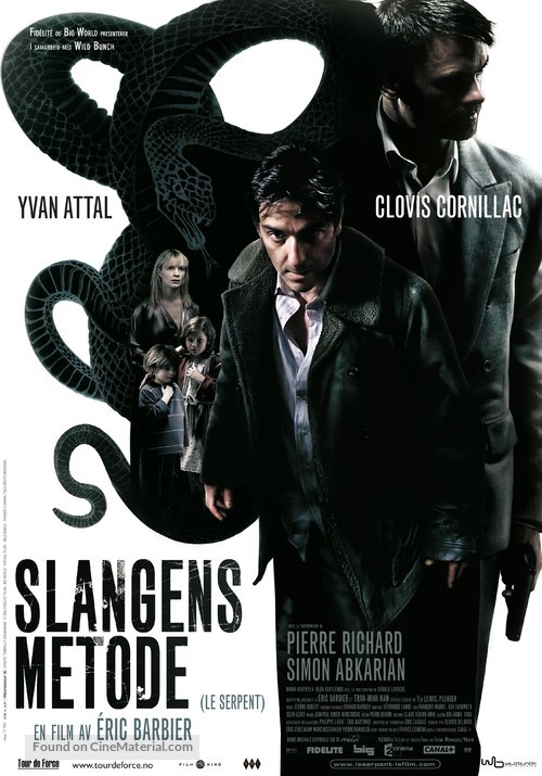 Le serpent - Norwegian Movie Poster