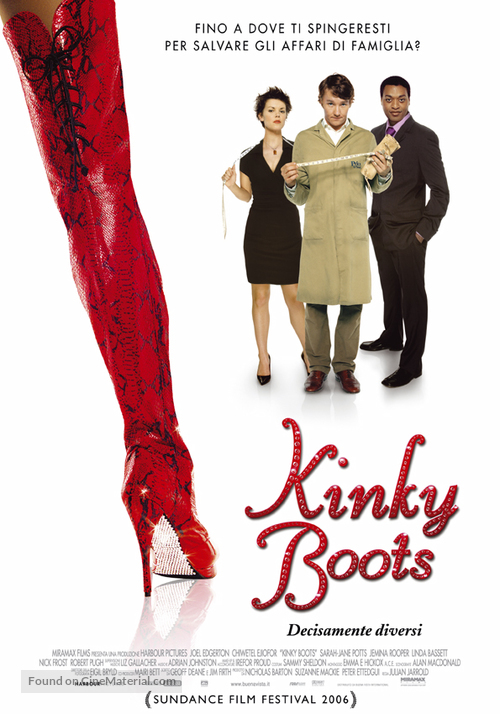 Kinky Boots - Italian Movie Poster