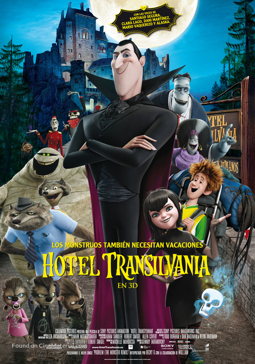 Hotel Transylvania - Spanish Movie Poster