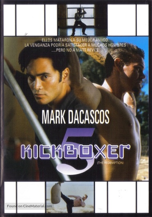 Kickboxer 5 - Mexican DVD movie cover