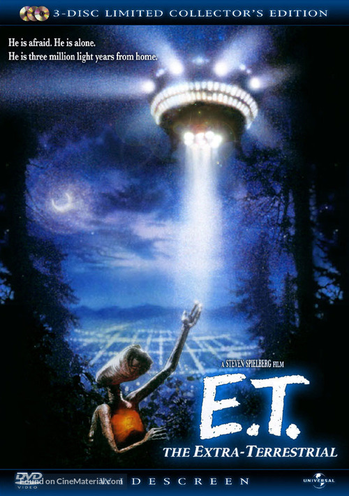 E.T. The Extra-Terrestrial - DVD movie cover