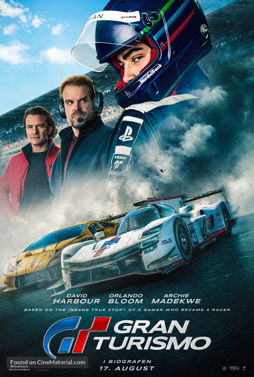 Gran Turismo - Danish Movie Poster