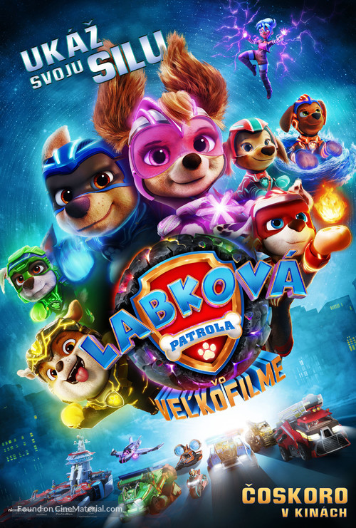 PAW Patrol: The Mighty Movie - Slovak Movie Poster