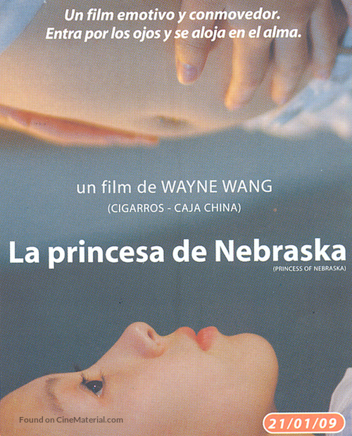 The Princess of Nebraska - Argentinian Movie Cover