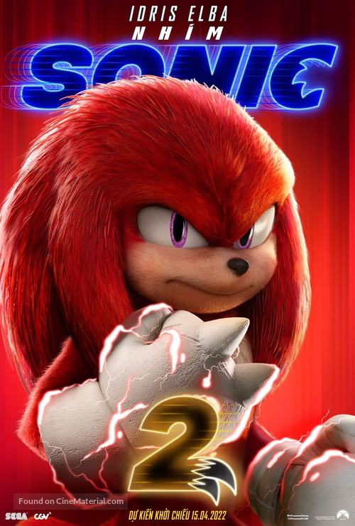 Sonic the Hedgehog 2 - Vietnamese Movie Poster