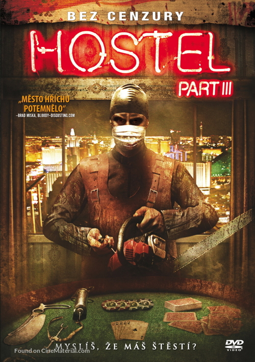 Hostel: Part III - Czech DVD movie cover