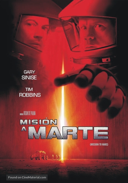 Mission To Mars - Argentinian DVD movie cover