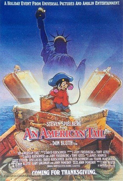 An American Tail - Movie Poster