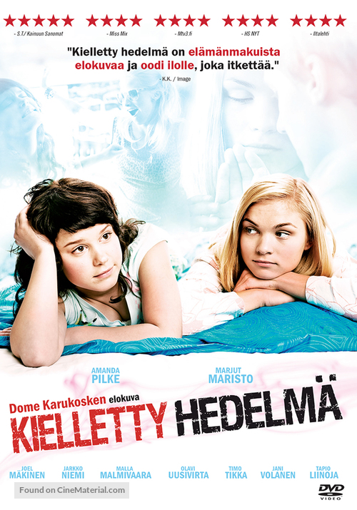 Kielletty hedelm&auml; - Finnish DVD movie cover