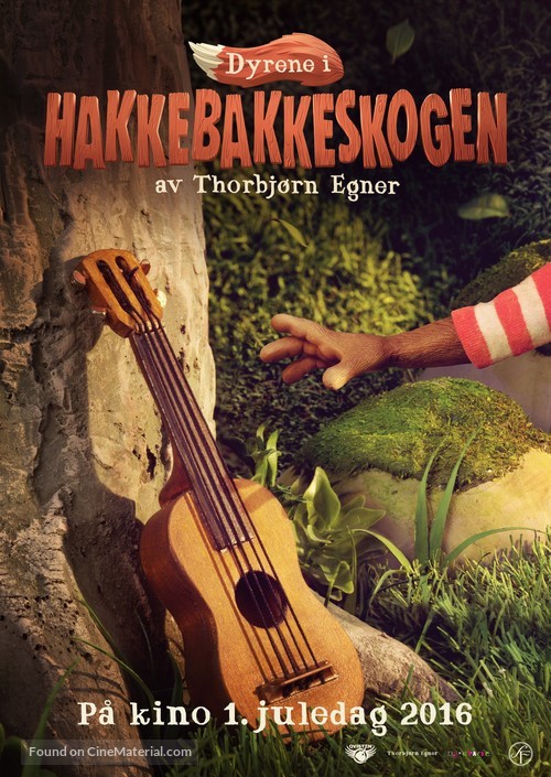 Dyrene i Hakkebakkeskogen - Norwegian Movie Poster