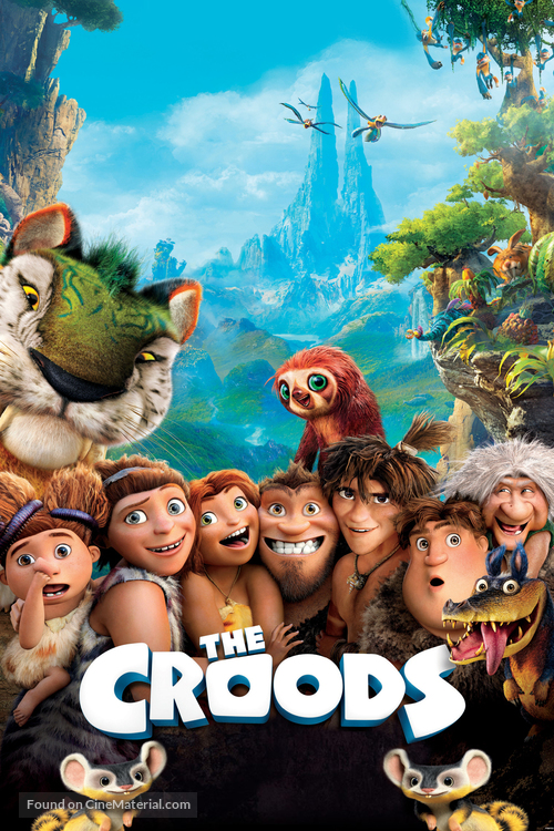 The Croods - British Movie Poster