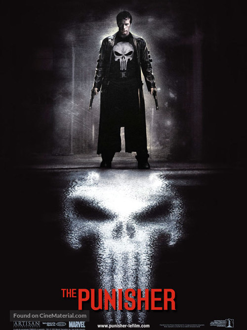 The Punisher - French Movie Poster