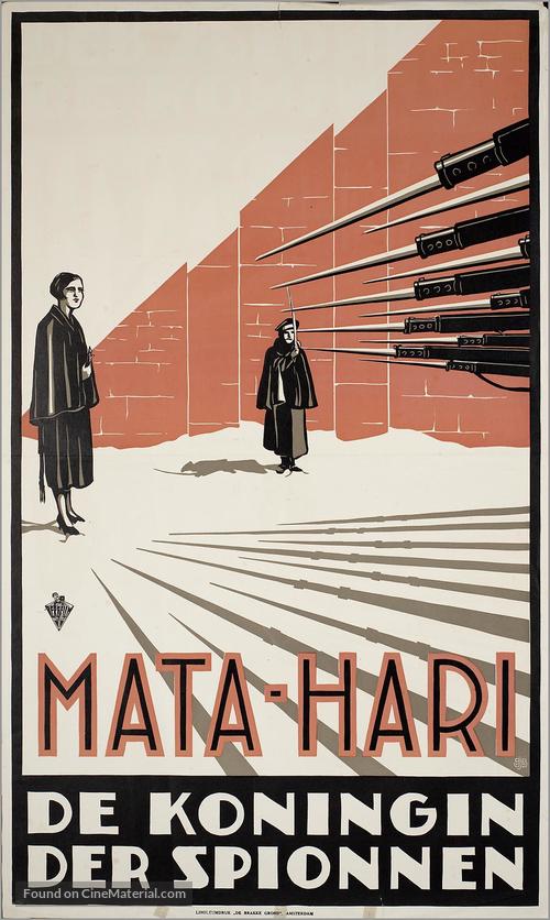 Mata Hari - Dutch Movie Poster