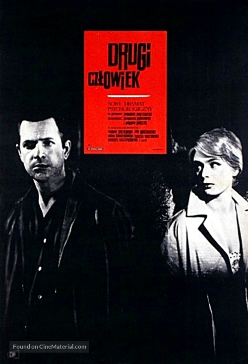 Drugi czlowiek - Polish Movie Poster