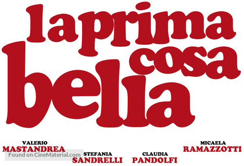 La prima cosa bella - Italian Logo