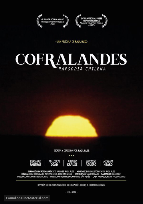 Cofralandes, rapsodia chilena - Chilean Movie Poster