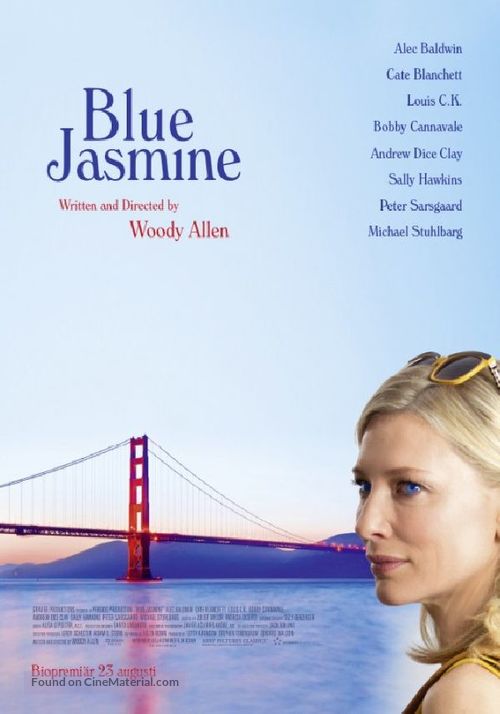 Blue Jasmine - Swedish Movie Poster