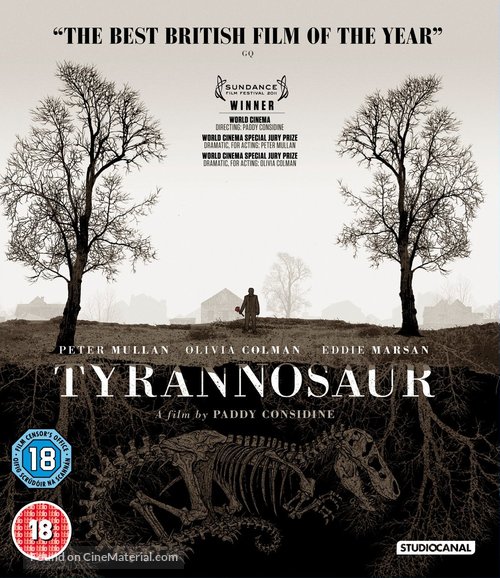 Tyrannosaur - British Blu-Ray movie cover