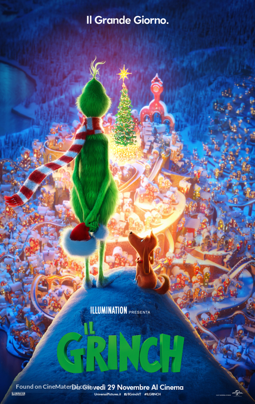 The Grinch - Italian Movie Poster