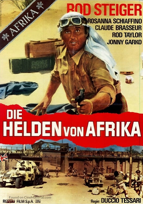Gli eroi - German Movie Poster