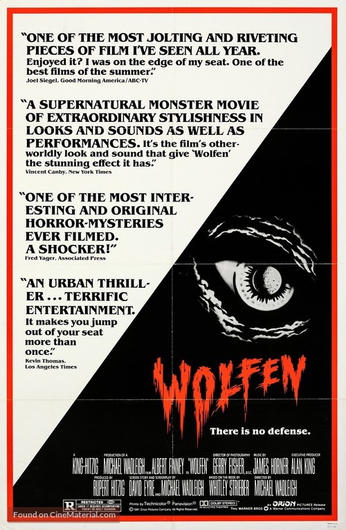 Wolfen - Movie Poster