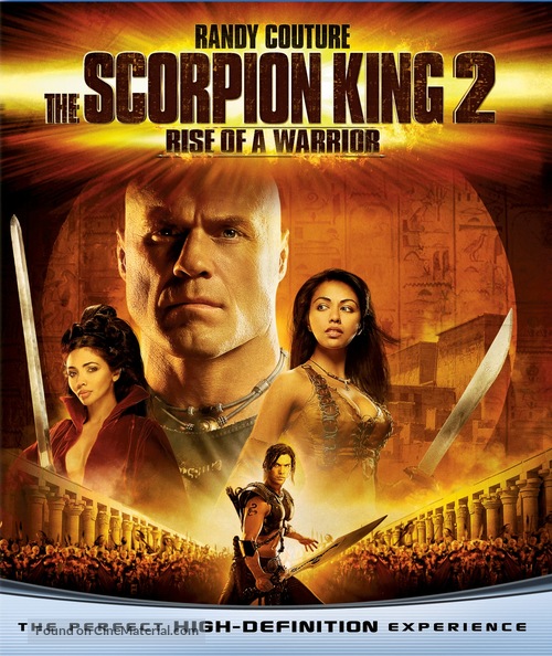 The Scorpion King: Rise of a Warrior - Blu-Ray movie cover
