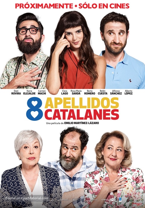 Ocho apellidos catalanes - Chilean Movie Poster