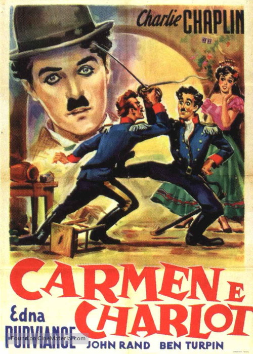 Burlesque on Carmen - Italian Movie Poster