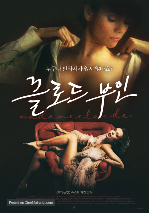 Madame Claude - South Korean Movie Poster