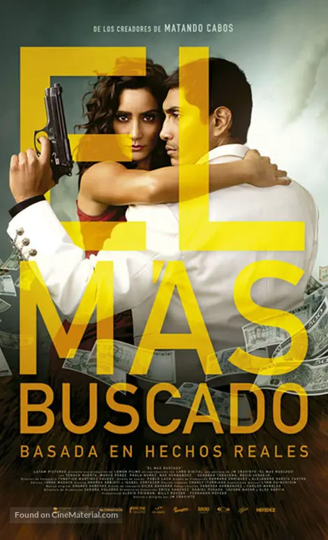 El Mas Buscado 2013 Mexican Movie Poster