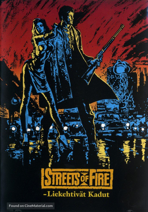 Streets of Fire - Danish Movie Poster