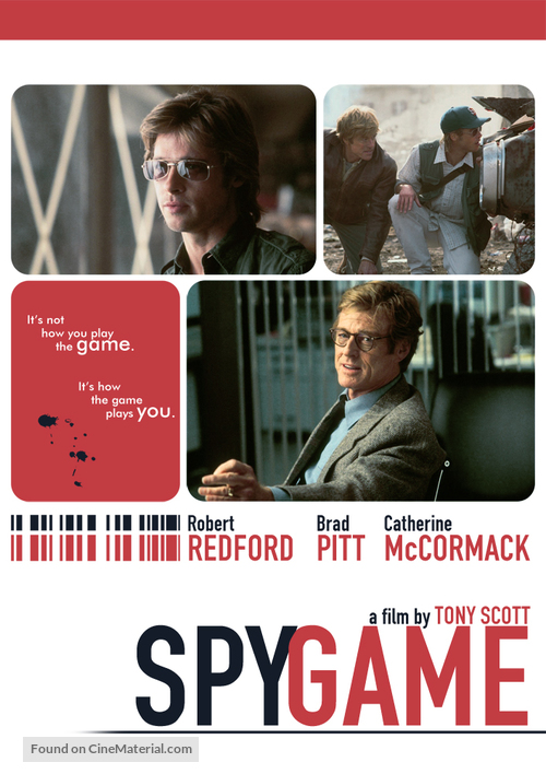 Spy Game - DVD movie cover