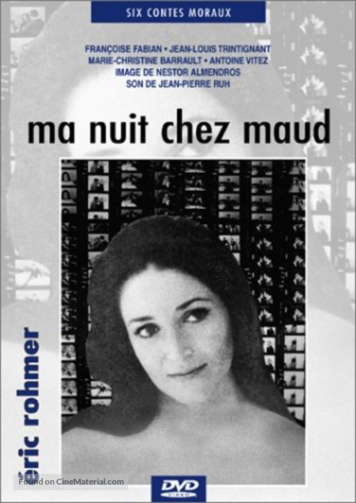 Ma nuit chez Maud - French DVD movie cover