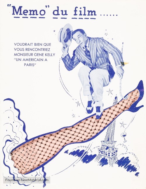 An American in Paris - French poster