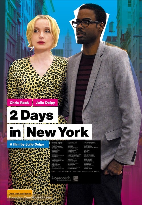 2 Days in New York - Australian Movie Poster